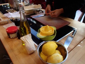 Speed-cooking: Piccatine al limone